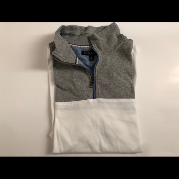Other - Banana Republic Zip Up Sweater